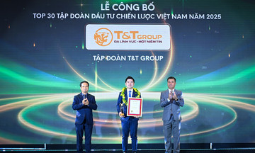 T&T Group được vinh danh Top 30 Tập đoàn đầu tư chiến lược Việt Nam: Dấu ấn hệ sinh thái đa ngành bền vững