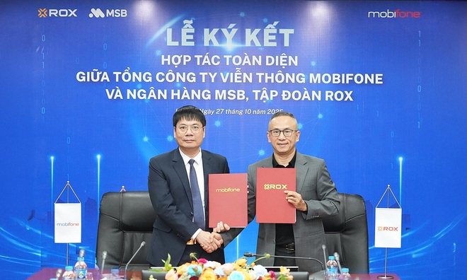 MobiFone và ROX Group ký kết hợp tác chiến lược, thúc đẩy chuyển đổi số toàn diện