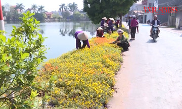 Ấn tượng bước chuyển từ &#039;làm nông để sống&#039; sang &#039;làm nông để giàu&#039; trong nông thôn mới ở Hưng Yên