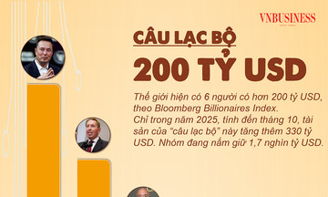 Câu lạc bộ siêu giàu 200 tỷ USD: Jensen Huang của đế chế 5.000 tỷ USD cũng... &#039;không có cửa&#039;