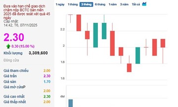 Cổ phiếu Thép Pomina ngược dòng ‘tím lịm’ dù doanh nghiệp đang ngập trong nợ nần