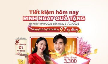 Cơ hội trúng 1 tỷ đồng và nhiều ưu đãi khác khi tham gia “Tiết kiệm hôm nay – Rinh ngay quà tặng” tại Agribank