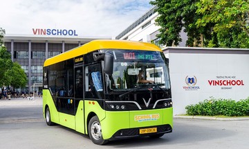 Ra mắt dịch vụ “xe điện học đường chuyên biệt” đầu tiên tại Việt Nam