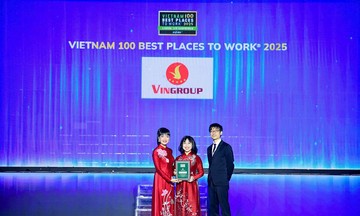 Vingroup thăng hạng trong top 10 nơi làm việc tốt nhất Việt Nam năm 2025