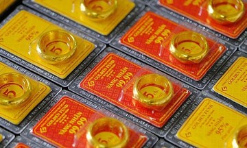 Vàng nhẫn tiếp tục giảm thêm 200.000 - 300.000 đồng/lượng