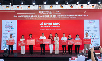 Khai mạc giải Marathon Quốc tế TP. Hồ Chí Minh Techcombank mùa thứ 8