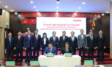 VRG và Agribank ký kết thỏa thuận hợp tác toàn diện: Phát huy sức mạnh cộng hưởng, hướng tới phát triển bền vững