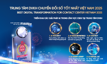 VietinBank đạt giải thưởng “Trung tâm Dịch vụ Khách hàng chuyển đổi số tốt nhất Việt Nam 2025”