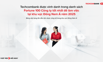 Techcombank ghi dấu ấn nhờ chiến lược nh&acirc;n sự quốc tế, lọt top 100 nơi l&agrave;m việc tốt nhất Đ&ocirc;ng Nam &Aacute;