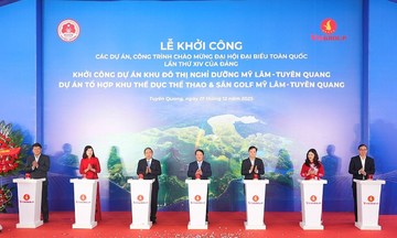 Vingroup khởi c&ocirc;ng đ&ocirc; thị nghỉ dưỡng suối kho&aacute;ng v&agrave; tổ hợp thể dục thể thao Mỹ L&acirc;m - Tuy&ecirc;n Quang