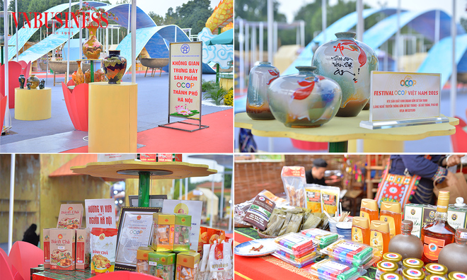 <p class="Normal">
Hơn 18.000 sản phẩm OCOP của gần 10.000 doanh nghiệp, HTX được trưng b&agrave;y tại Festival năm nay. Mỗi sản phẩm đều mang trong m&igrave;nh n&eacute;t văn ho&aacute;, truyền thống của c&aacute;c địa phương, v&ugrave;ng miền.</p>